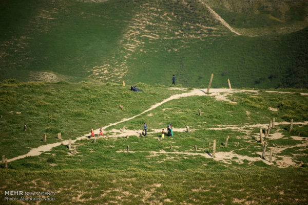 علت آتش سوزی قبرستان تاریخی خالدنبی در حال بررسی است