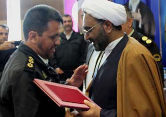 آیین معارفه فرمانده جدید انتظامی بخش کمالان + تصاویر