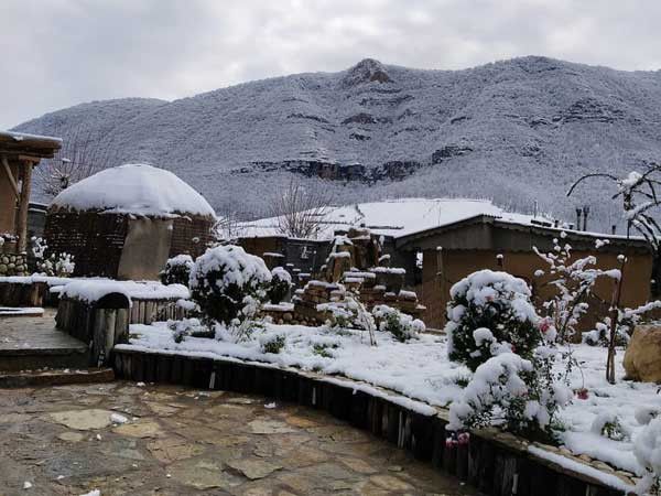 زیبایی هایی برف در ارتفاعات گلستان
