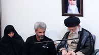 تصاویر/ دیدار خانواده شهید محسن حججی با امام خامنه ای
