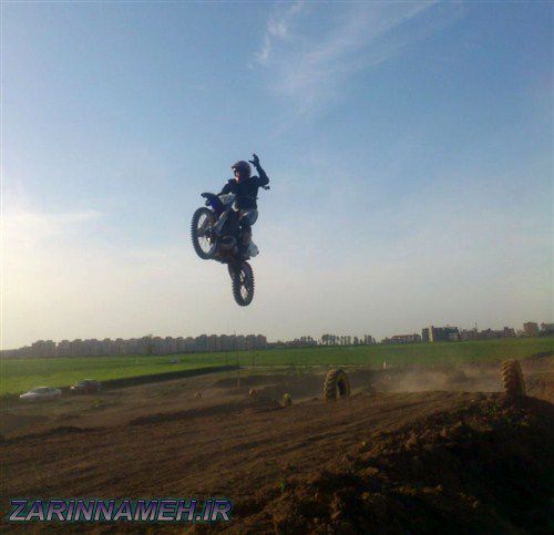 تصاویر/ پیست موتور سواری علی آبادکتول