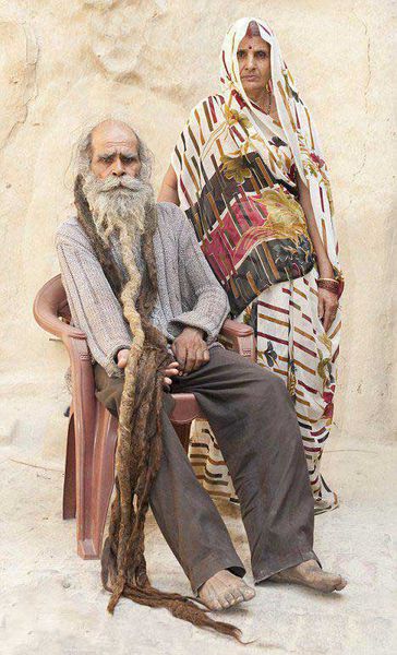 مردی که ۳۷ سال حمام نرفته!