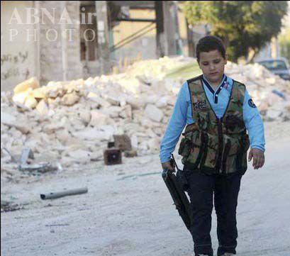 کلیپ/ شجاعت شیربچه15ساله در سوریه