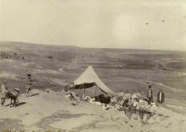 عکسی از آبگرم سرعین، ۱۲۰سال قبل