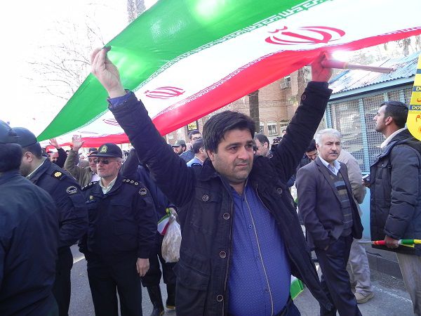 تصاویر/ راهپیمایی حماسی 22 بهمن در مینودشت