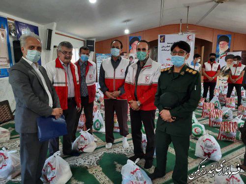 رزمایش کمک های مومنانه در شهرستان ترکمن
