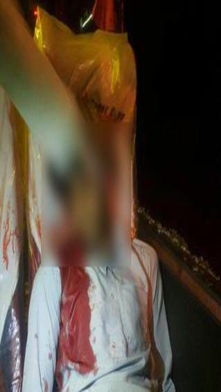  عکس/ تیراندازی به سمت اتوبوس ایرانشهر بندرعباس 