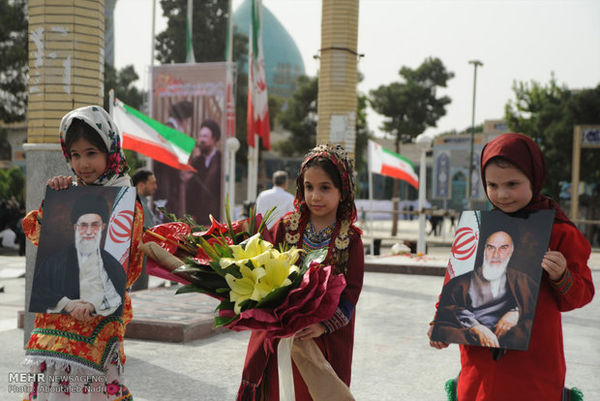 حاشیه های حضور سیدحسن خمینی در گلستان+ تصاویر