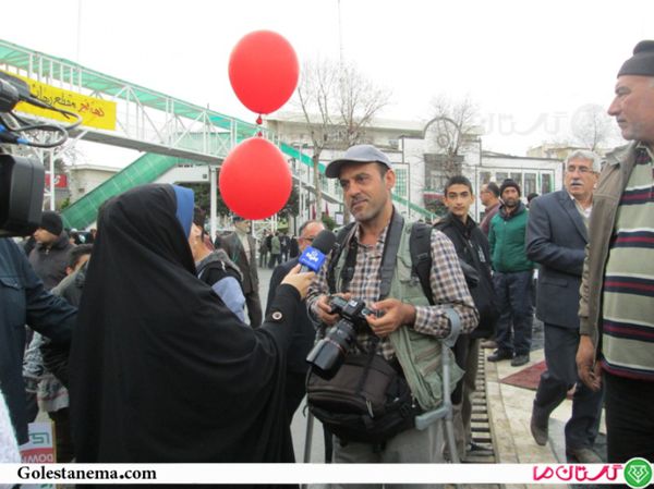 گزارش تصویری از فعالیت خبرنگاران گلستانی در استان گلستان+عکس