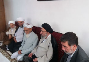 دیدار نماینده ولی فقیه با خانواده شهدای خدمت