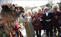 نقش زیبای ترکمنها بر قالی بیهمتای رمضان