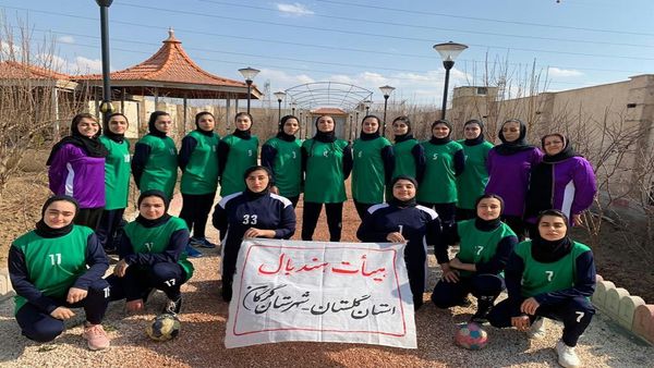 حضور تیم گلستان در مسابقات هندبال کشور