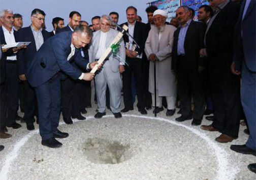 کلنگ زنی بیمارستان ۶۴ تختخوابی مراوه تپه