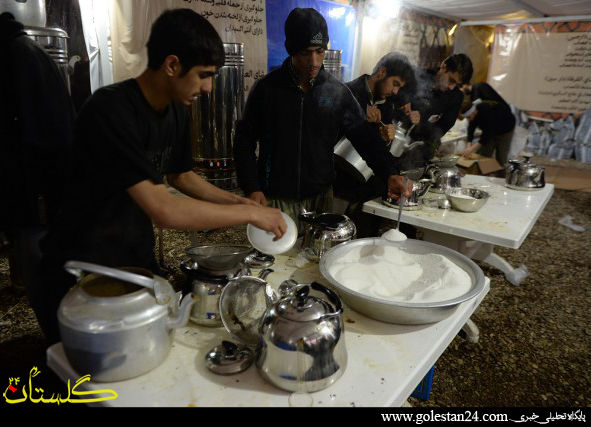 تصاویر ارسالی پیادهروی زائران اربعین حسینی اختصاصی گلستان 24