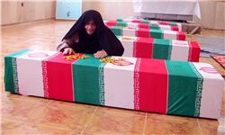 امشب در کنار پیکر شهدا +فیلم