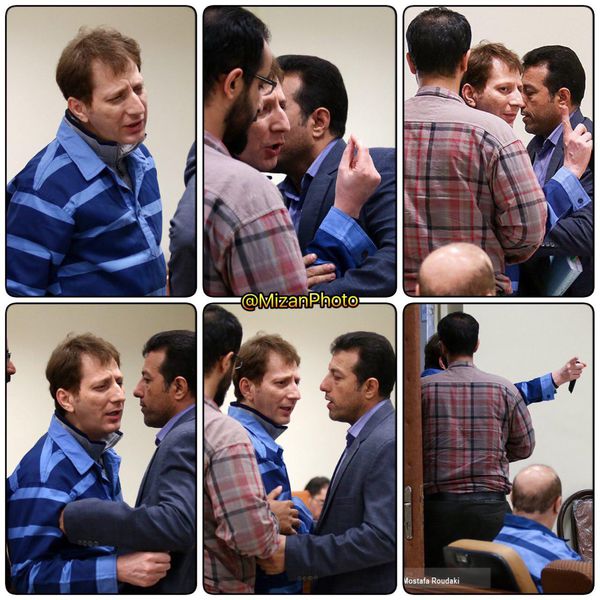 عکس/ اخراج بابک زنجانی از دادگاه