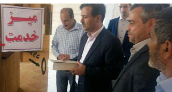 افتتاح دفتر میز خدمت فرمانداری شهرستان کلاله