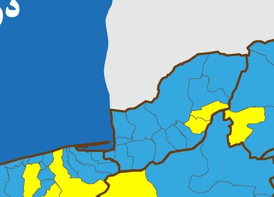 رنگ زرد به نقشه کرونایی گلستان برگشت
